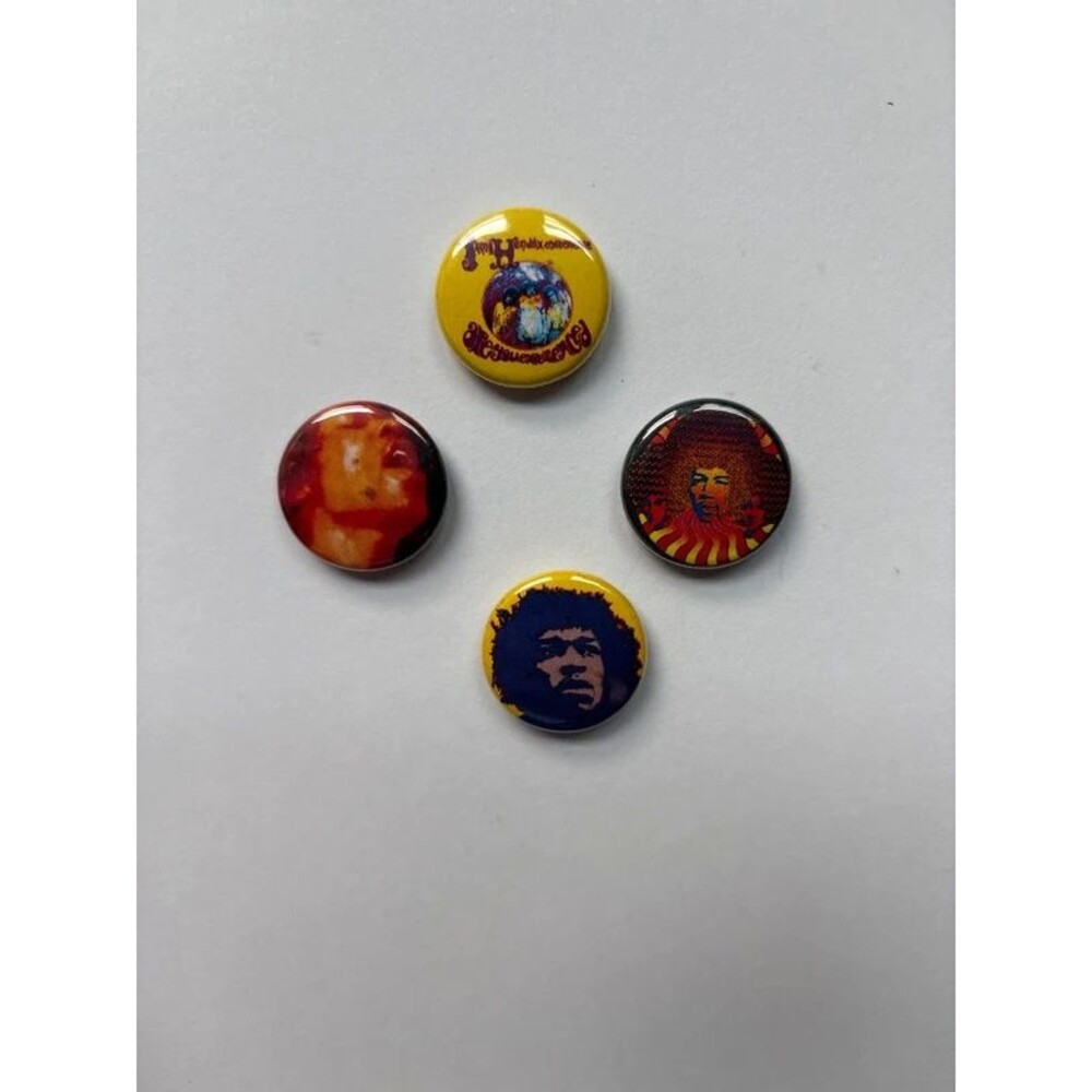 Set of 4 Jimi Hendrix Magnets